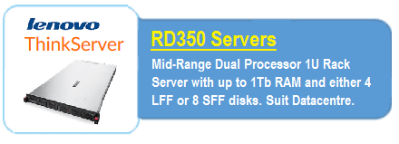 Lenovo RD350 Servers